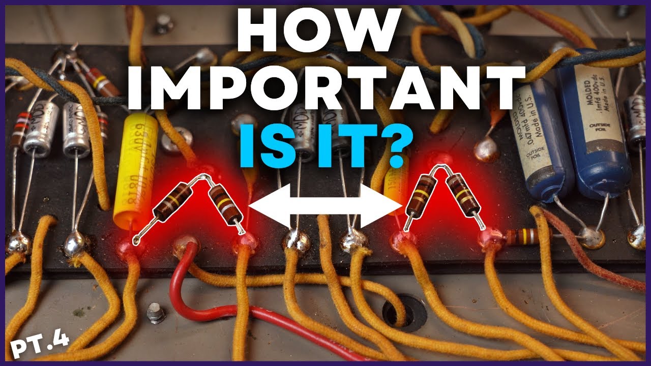 Amp Myth Busters! - Does plate resistor type actually matter?