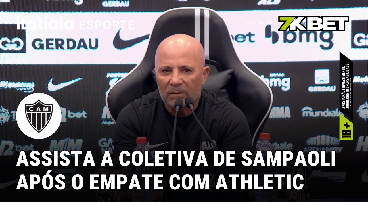 SAMPAOLI FALA SOBRE DESEMPENHO DO ATLÉTICO, ESCOLHAS PARA PARTIDA E CONFRONTO COM REMO