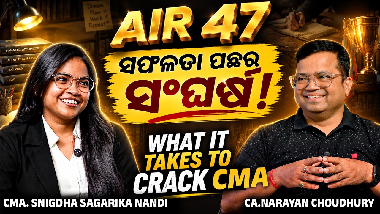 How She Secured AIR 47 in CMA! | EP-8 | RealTalks With Narayan
