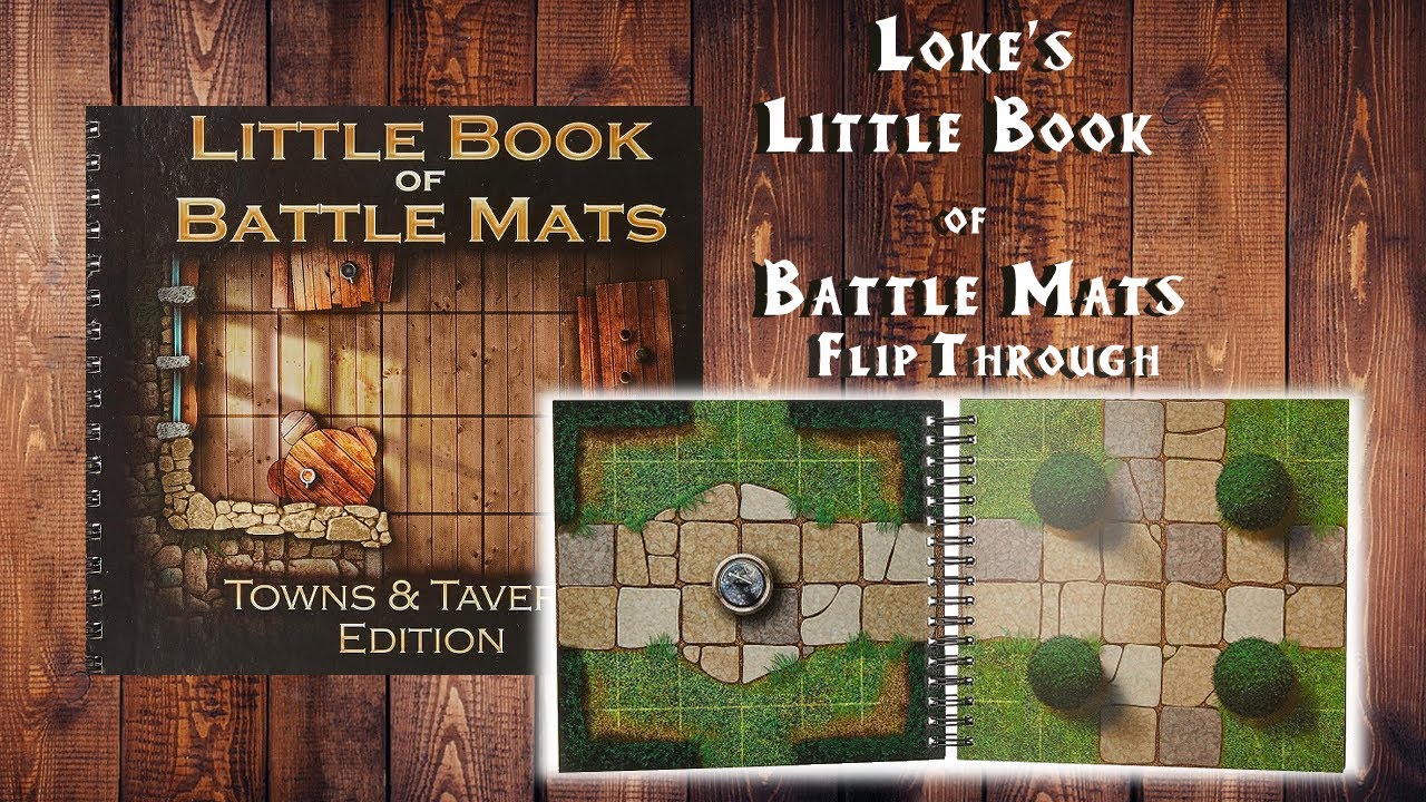 Loke's Little Book of Battle Maps Towns and Taverns