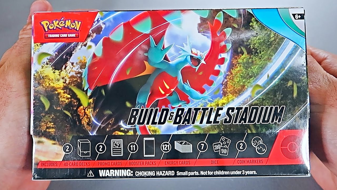 Pokemon Paradox Rift Build & Battle Stadium Box