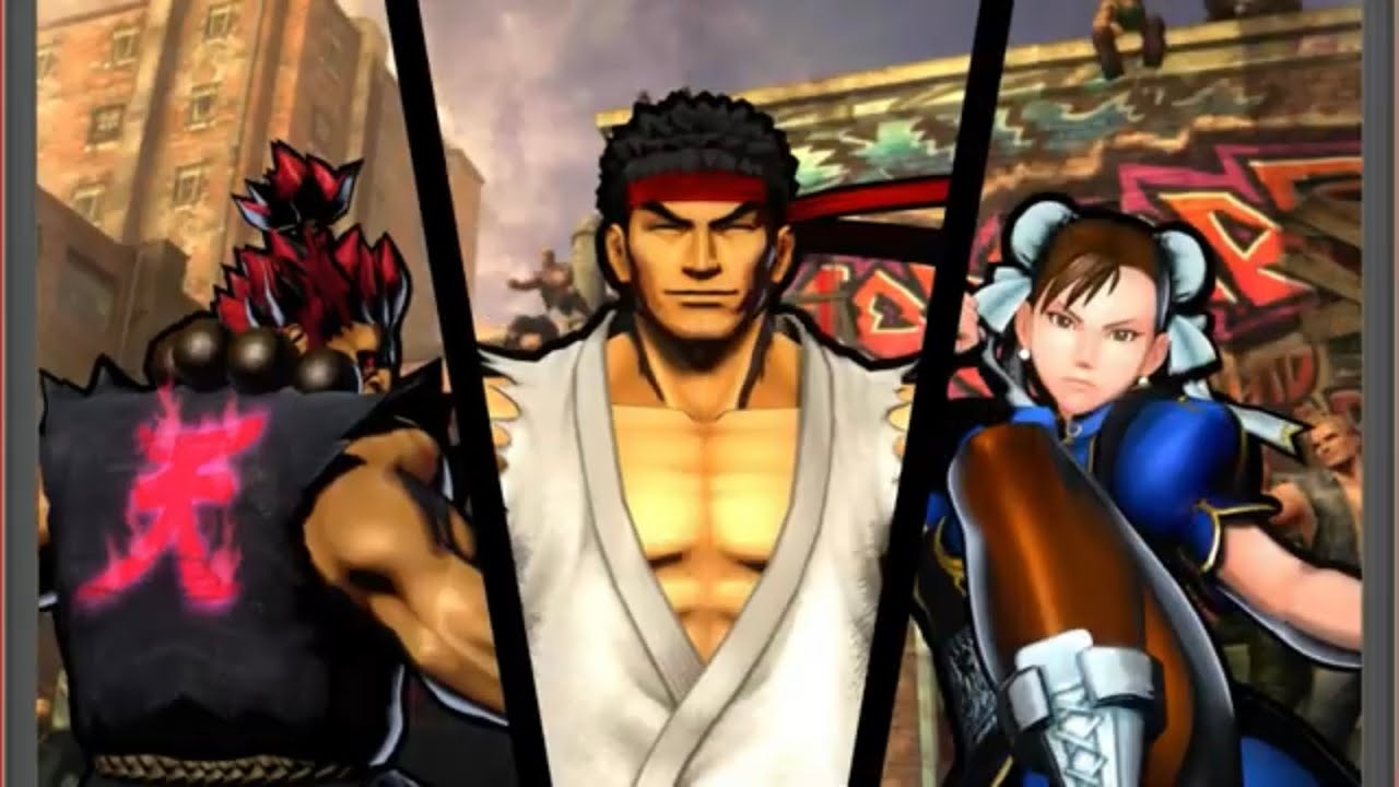 Ultimate Marvel vs Capcom 3: Ryu, Chun Li, and Akuma arcade playthrough
