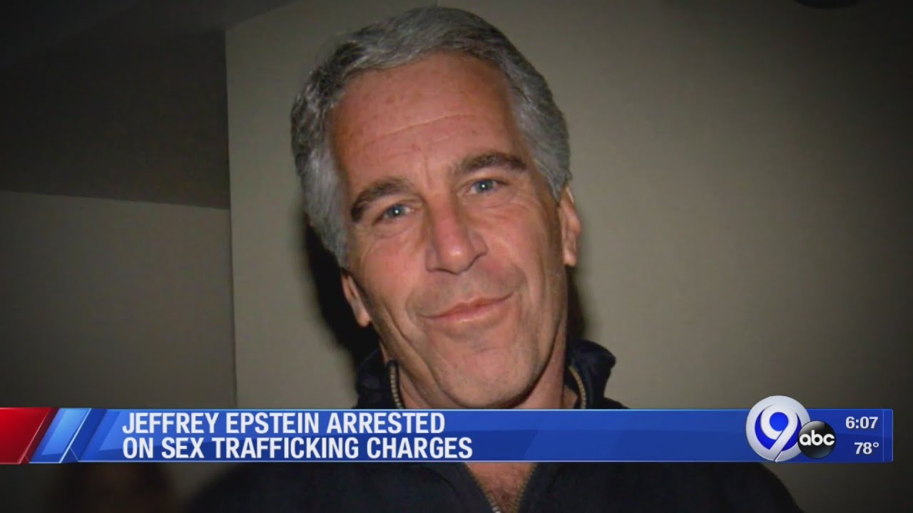 Jeffery Epstein arrested on sex trafficking charges