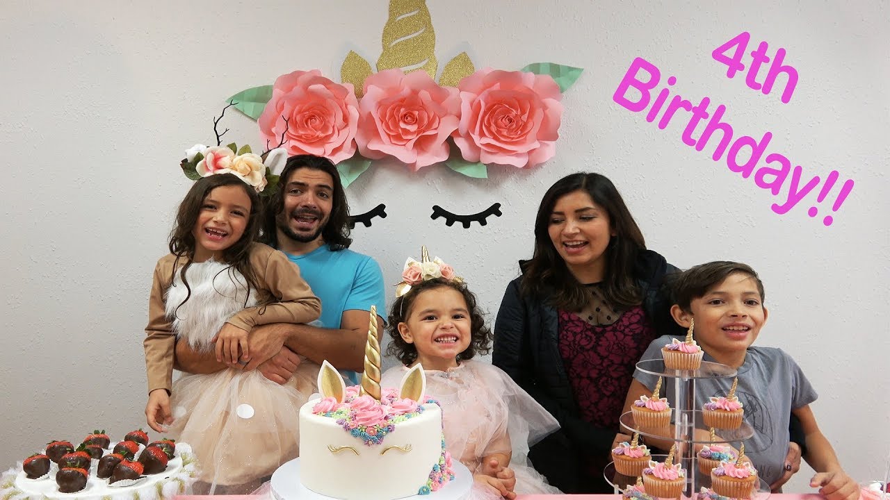 Ashlynn's 4th Birthday Surprise Party