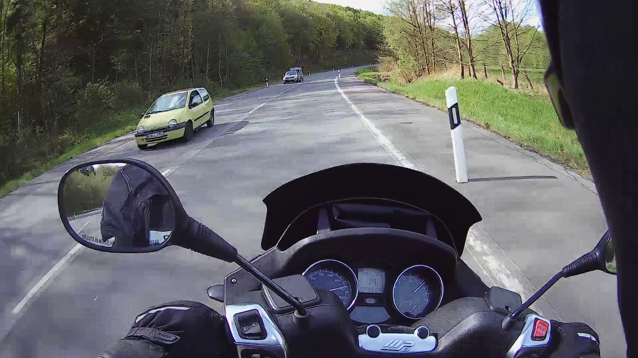 Piaggio MP3 500 LT von 0 auf 100 km/h und 0 auf 50 km/h