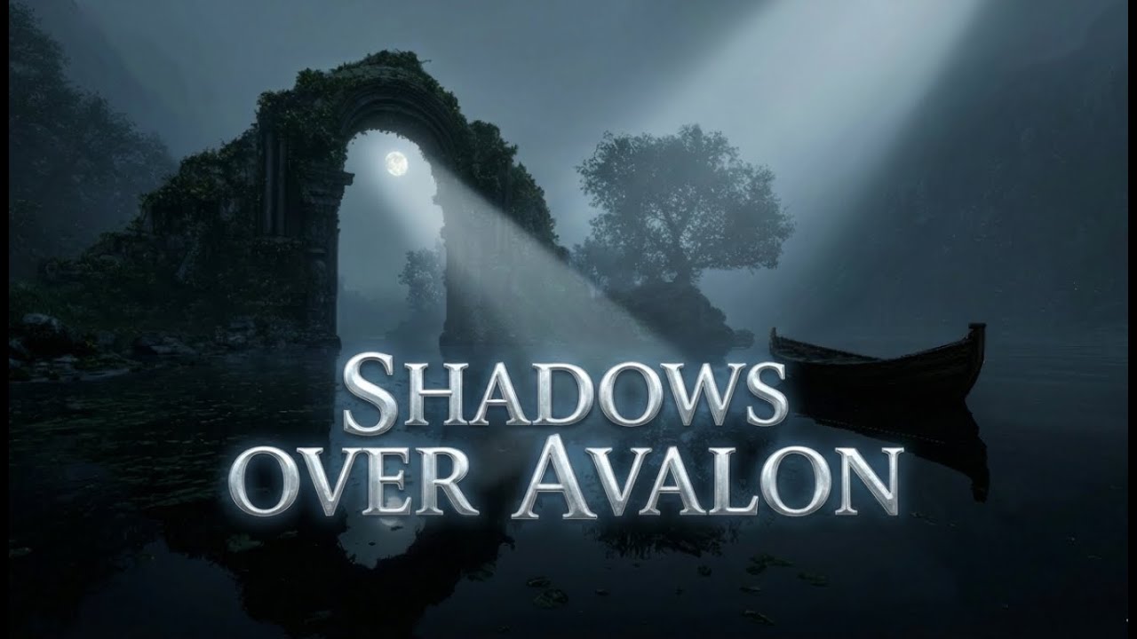 Deep Celtic Sleep Music: Ethereal Harp & Mystical Fantasy Ambience 🌙 Shadows Over Avalon (1 Hour)