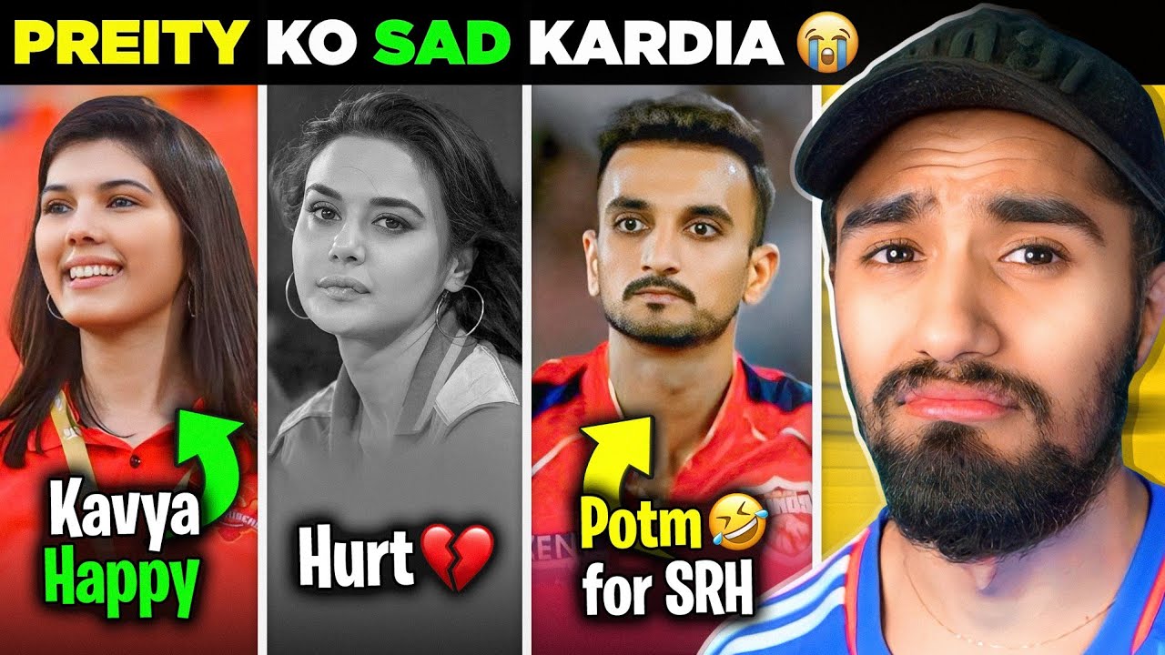 Mujhse Nahi Dekhagaya.. Priety vs Kavya 💔  | SRH vs PBKS Highlights 2024