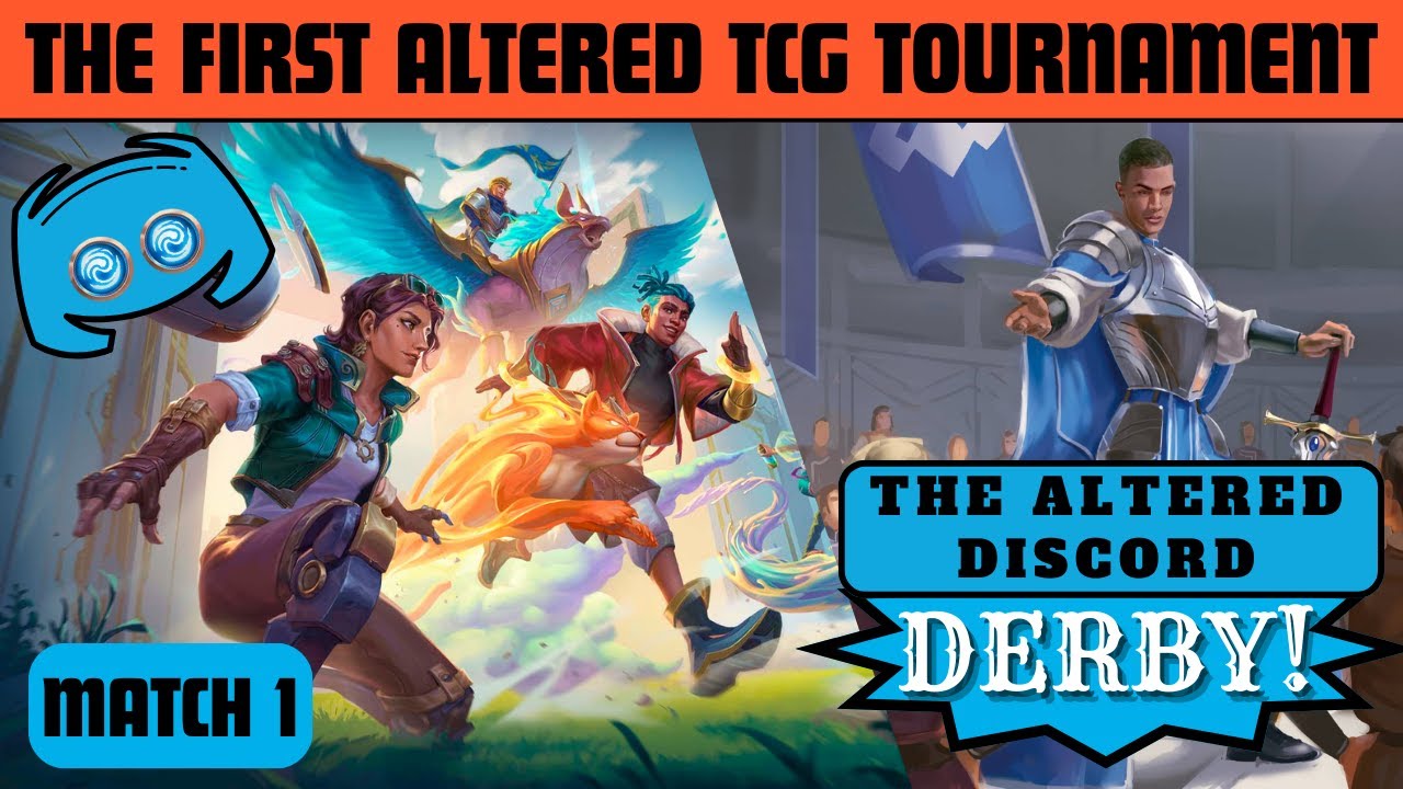 The FIRST Altered TCG TOURNAMENT! | Altered Discord Derby Match 1!