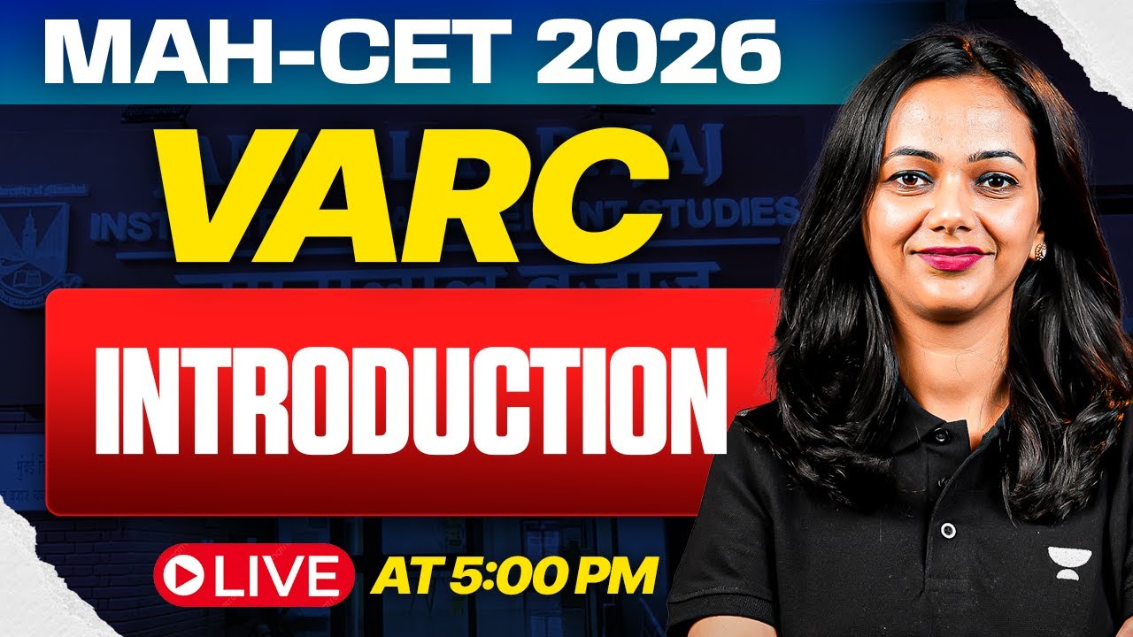 MAH-CET 2026 VARC Complete Introduction | Strategy, Plan & Roadmap | Juhi Priya