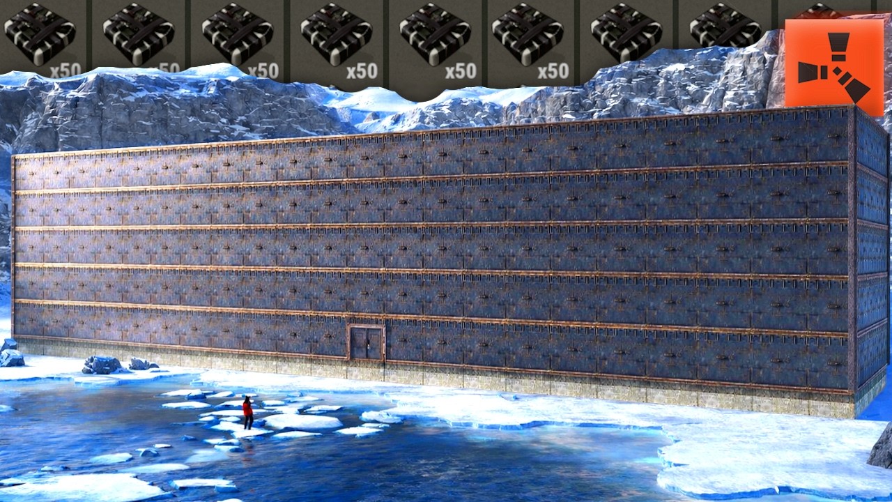 Raiding a HUGE BLESSED Clan Base in the Snow! | Rust