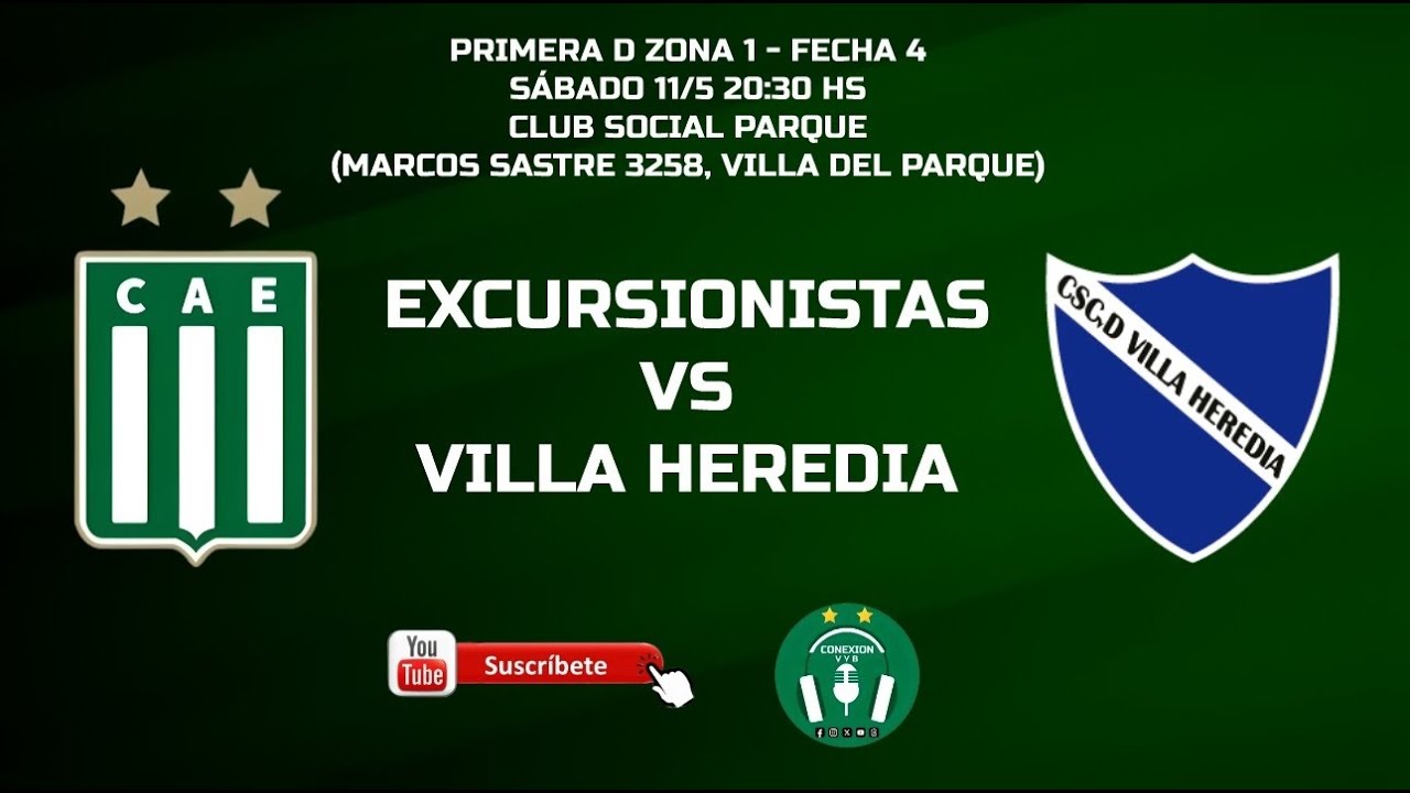 EXCURSIONISTAS VS VILLA HEREDIA // FUTSAL AFA PRIMERA D ZONA 1 - FECHA 4