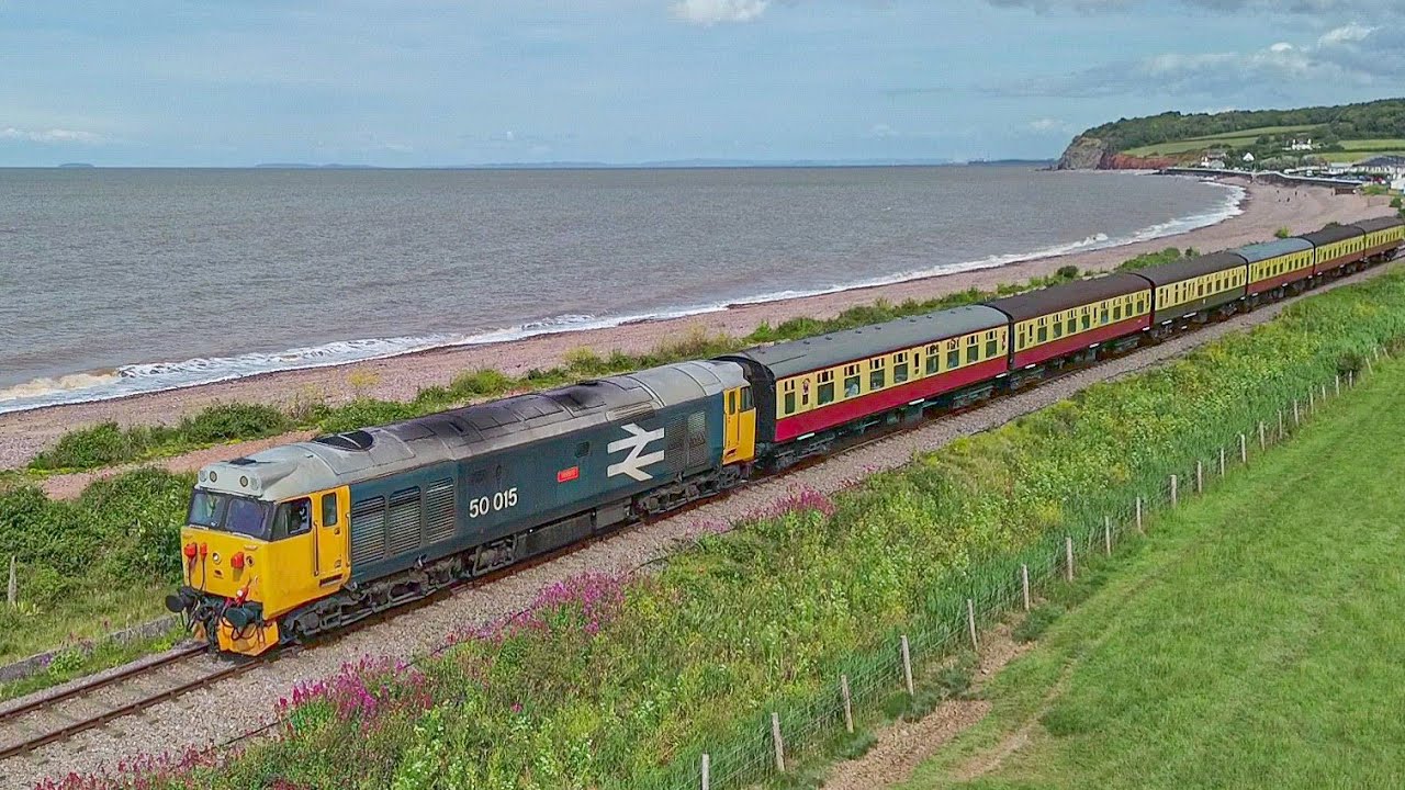Western Region Diesels Visit The SEASIDE AGAIN! West Somerset Railway Summer Diesel Gala 06/06/25