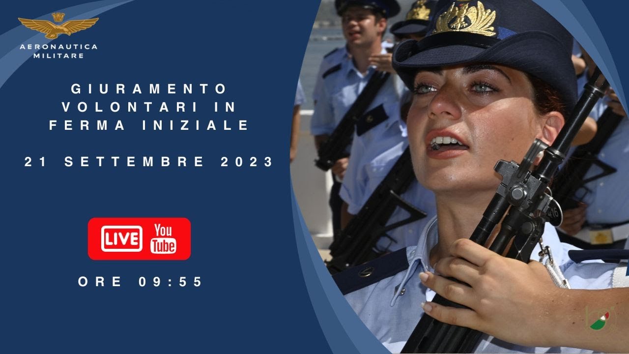 Cerimonia di giuramento dei Volontari in Ferma Iniziale
