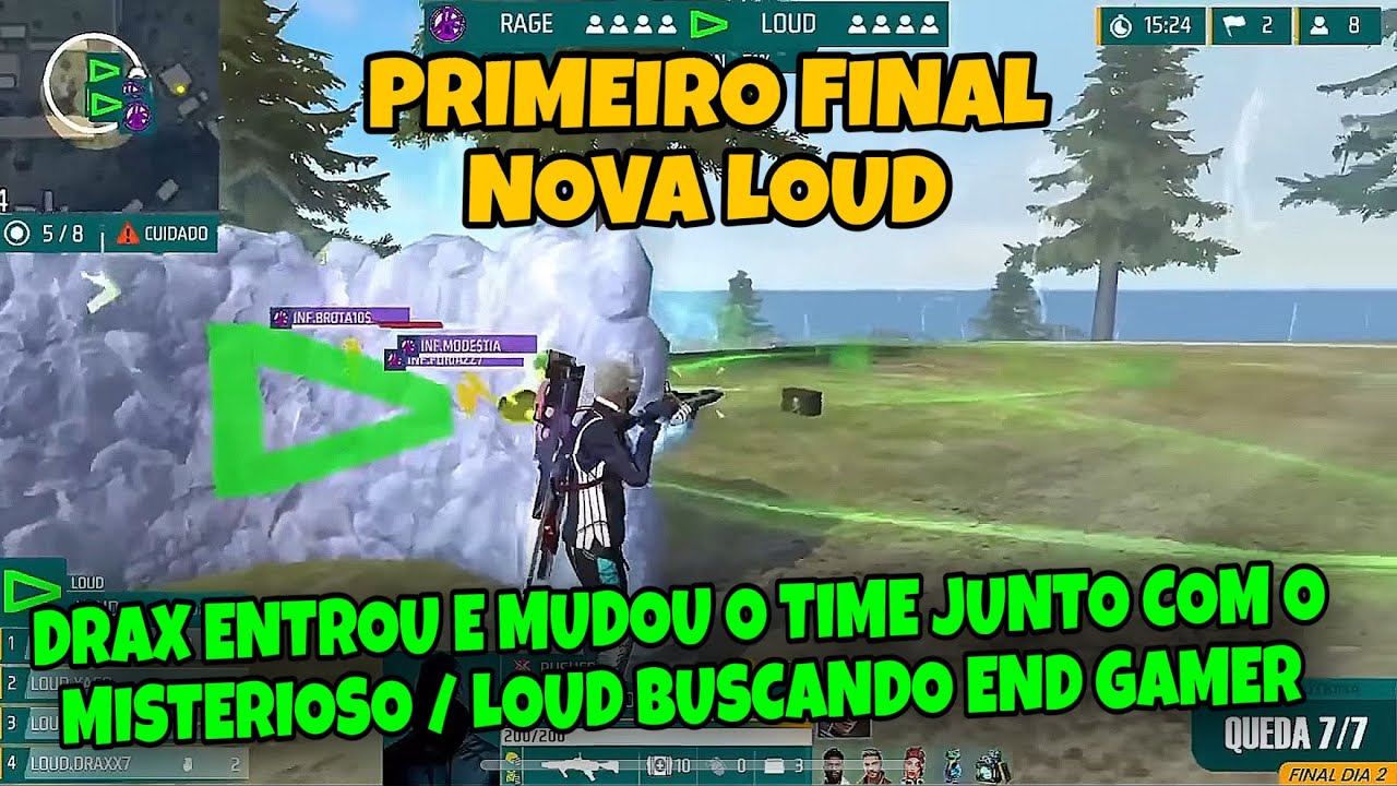 LOUD MUDOU O ESTILO DE JOGO E TA JOGANDO PARA O END GAMER / DRAXX ENTROU E MUDOU O TIME