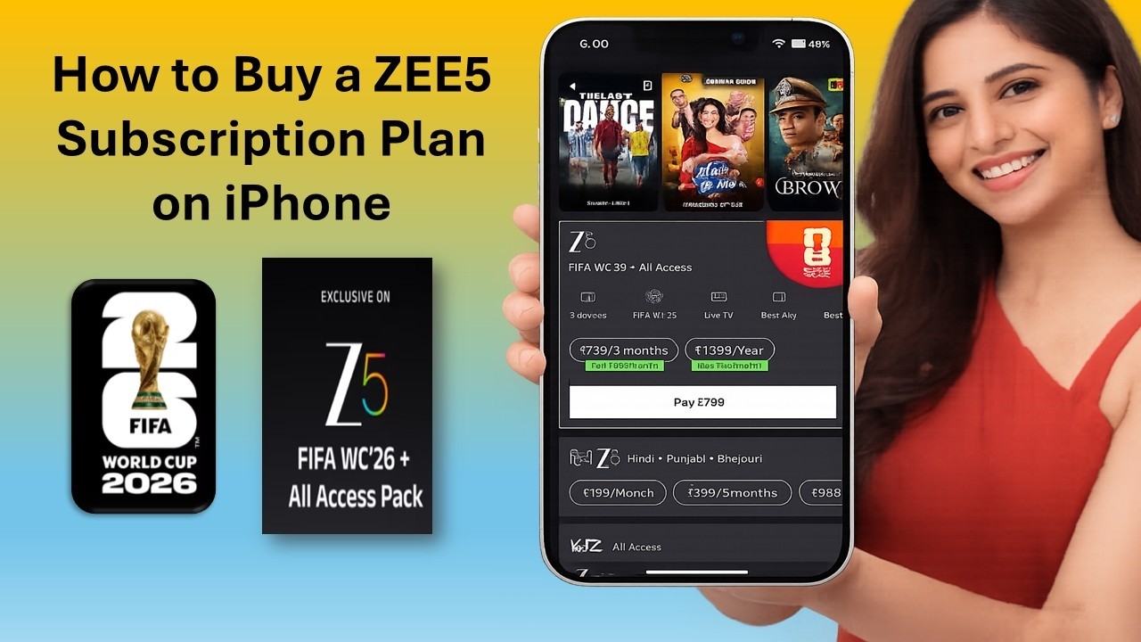 Как купить подписку на ZEE5 на iPhone