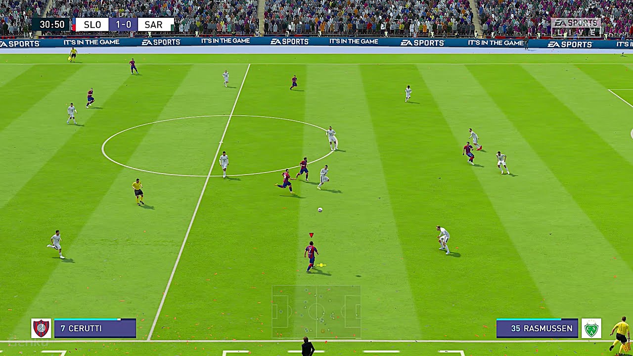 FIFA 23 - San Lorenzo VS Sarmiento - LPF - Gameplay (PS4 HD) [4K60FPS]