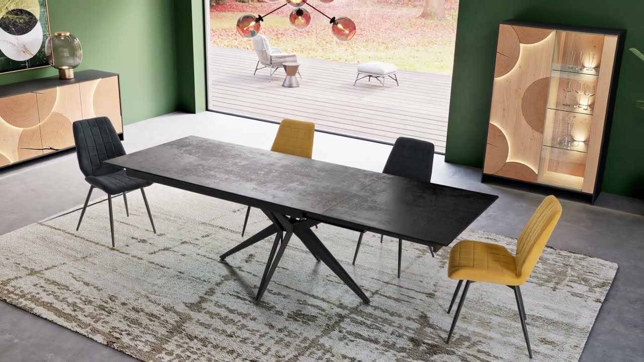 Table de repas extensible TROCADERO