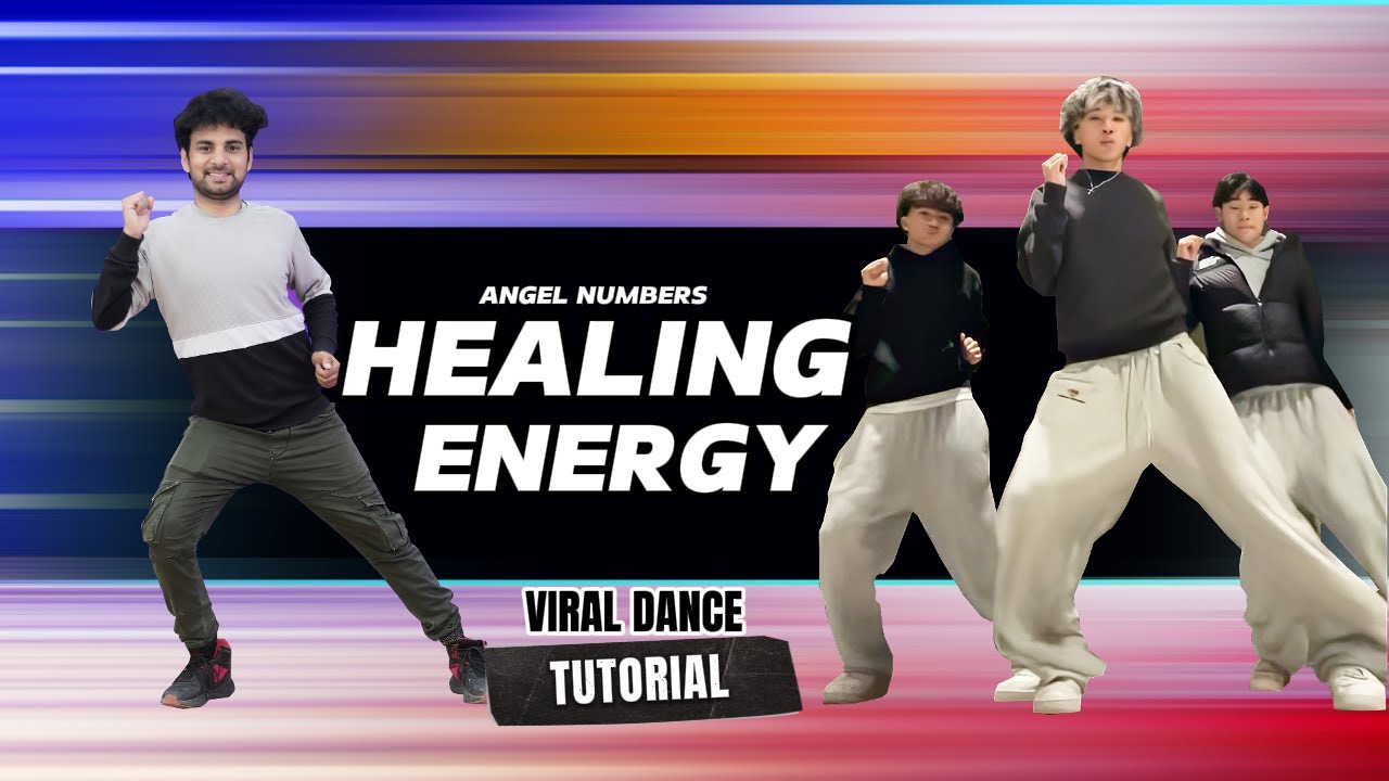 Angel Numbers Dance Tutorial | Healing Energy Tiktok Dance Tutorial | Ajay Poptron Tutorial