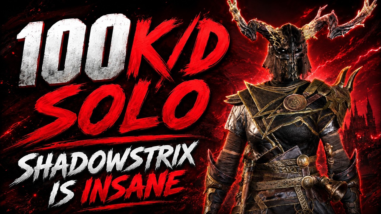 100 K/D SOLO ShadowStrix Is INSANE&hellip; Here&rsquo;s How | Mistfall Hunter