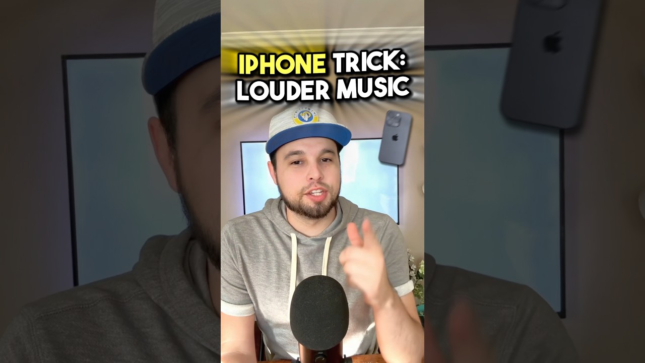 Turn Your Music Louder!! iPhone Tip 🎧🔊🔥