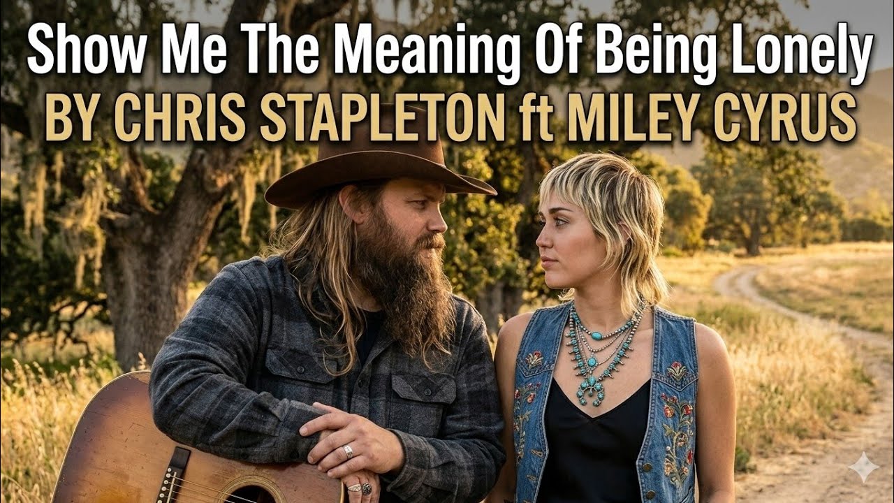 Show Me The Meaning Of Being Lonely - Chris Stapleton ft Miley Cyrus (Emotional Country Ballad 2026)