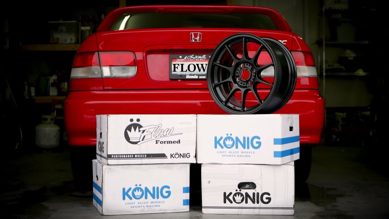 Unboxing the NEW Civic Wheels | Konig Dekagrams