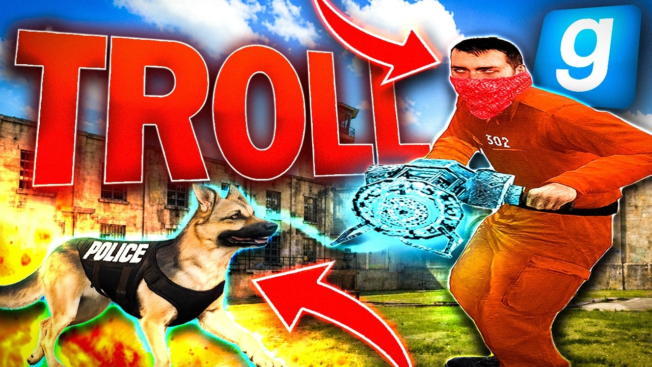TROLL le PIRE STAFF de GARRY'S MOD!⛔😂 - DARK RP