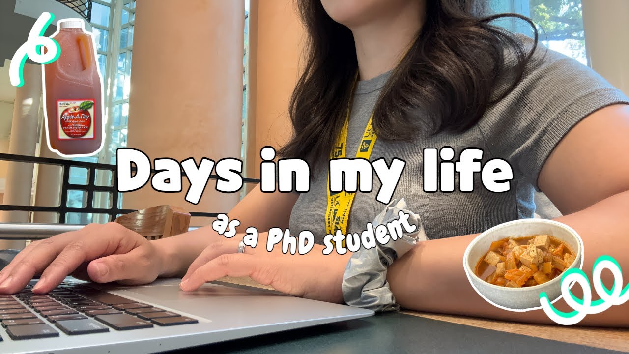 🇺🇸 PhD Student Vlog | First Day of Fall Quarter, Apple Juice Addiction, and Kimchi Stew 🍲