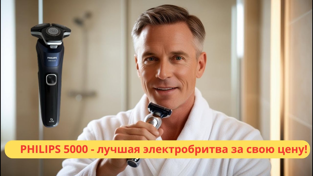 Бритва Филипс Обзор и распаковка PHILIPS 5000 Выбор бритвы в 2025 году