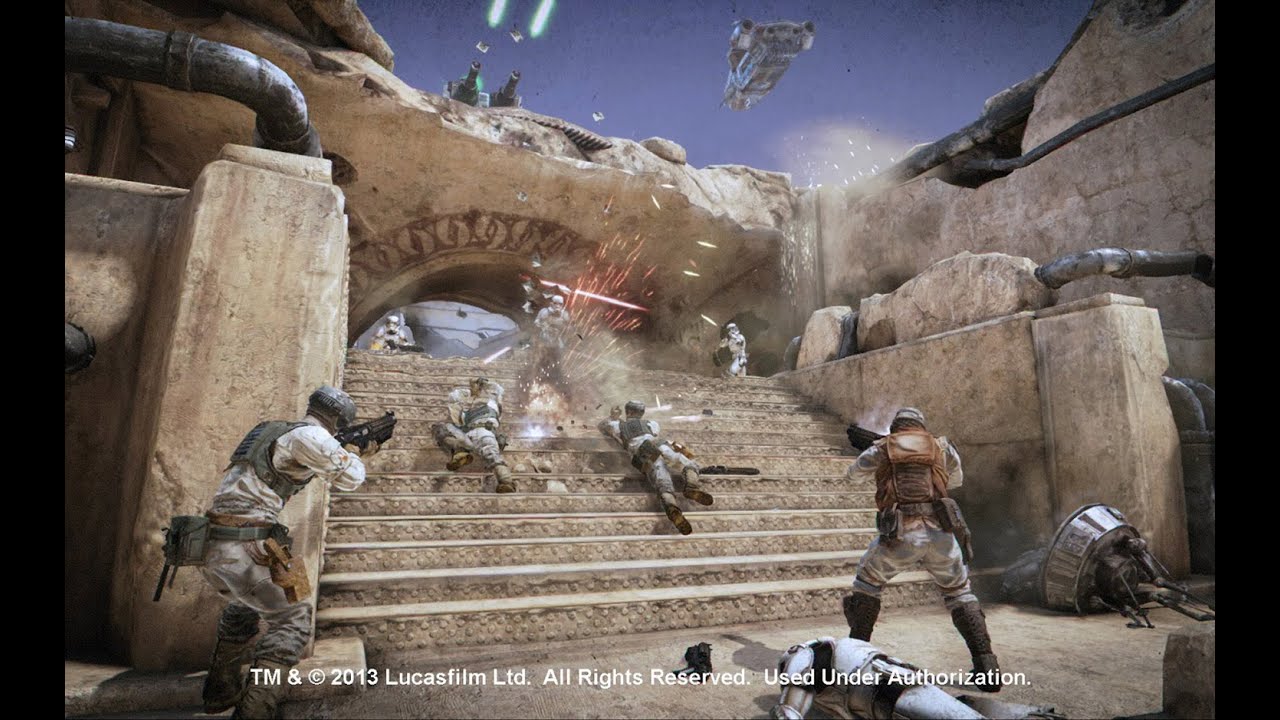 Star Wars First Assault First Ever Online Match Xenia