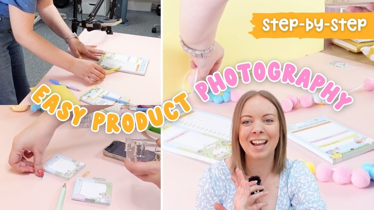 How to make your product photos look professional - tips for product photography & editing at home