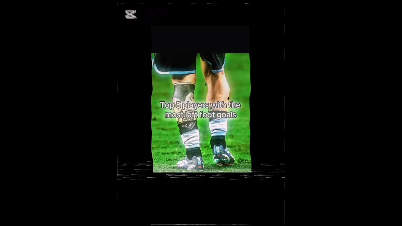 Top 5 Player With the most Left foot Goal✨💫 Subscribe For more edits❤️‍🩹 