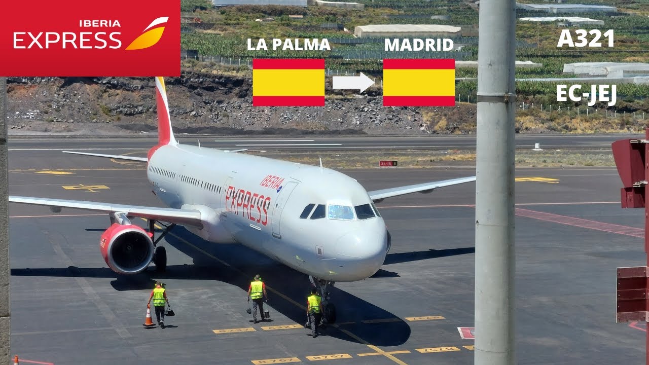 La Palma to Madrid | IBERIA EXPRESS | TRIP REPORT | Airbus A321 | #TripReport#IBERIAEXPRESS#A321