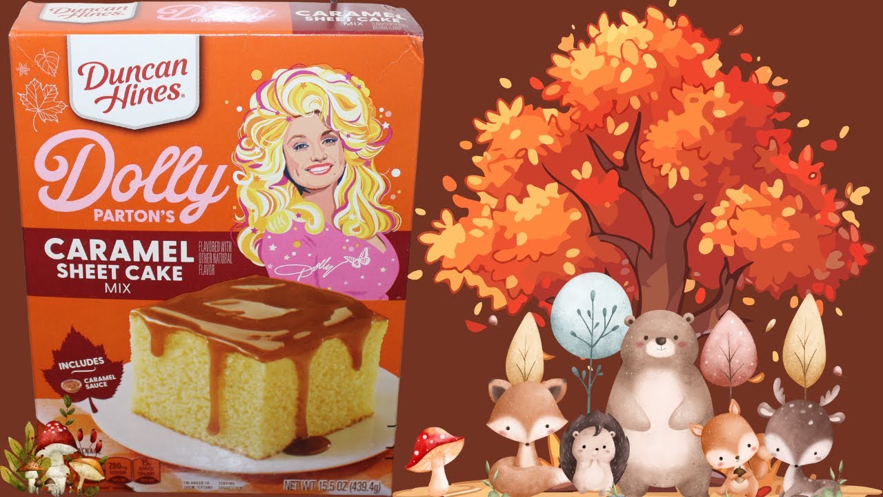 Duncan Hines Dolly Parton’s Caramel Sheet Cake Mix Review