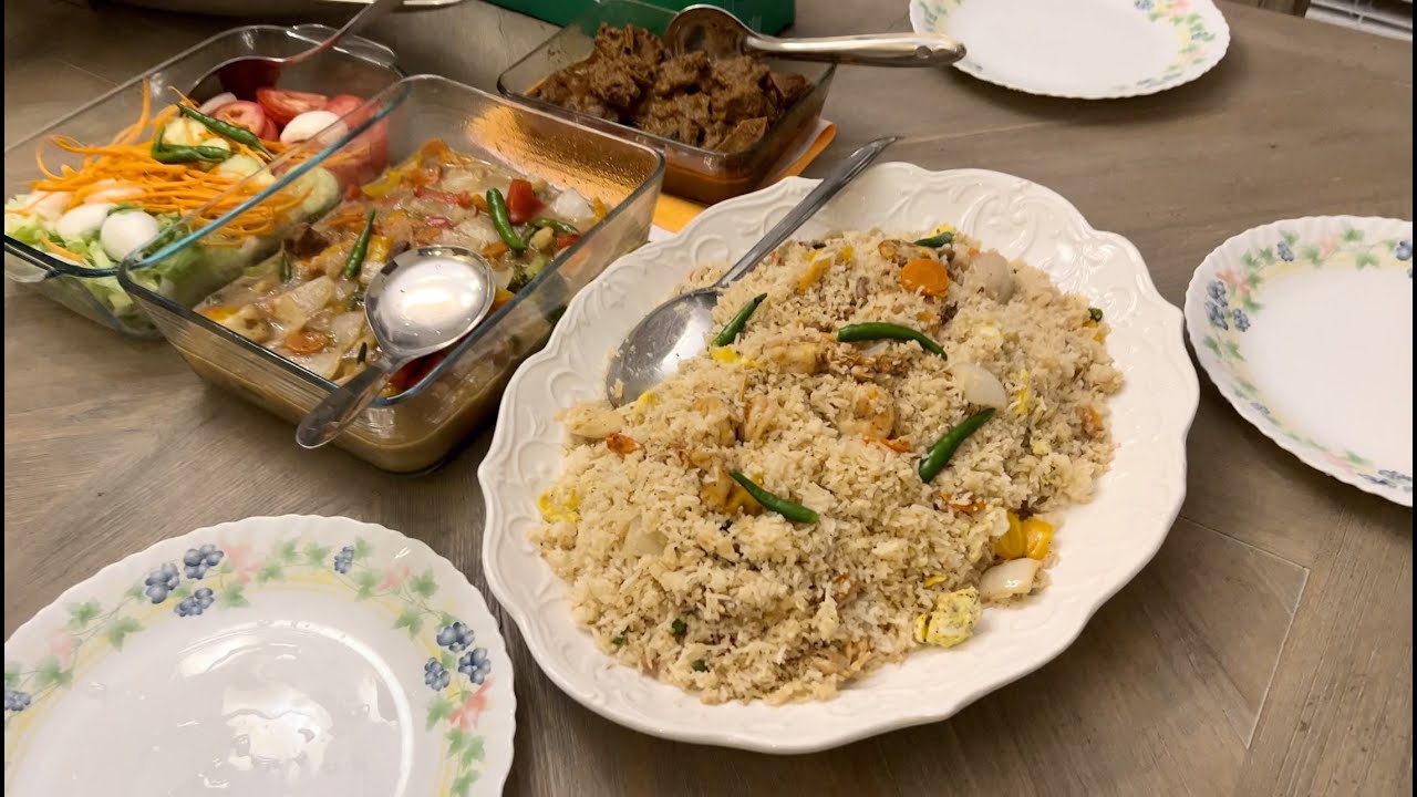 হঠাৎ বাসায় মেহমান 😍কারা আসলো? Fried Rice with Vegetables Recipe