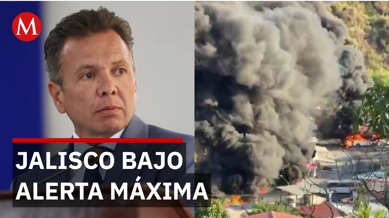 Código Rojo en Jalisco: Pablo Lemus instala mesa de seguridad por narcobloqueos