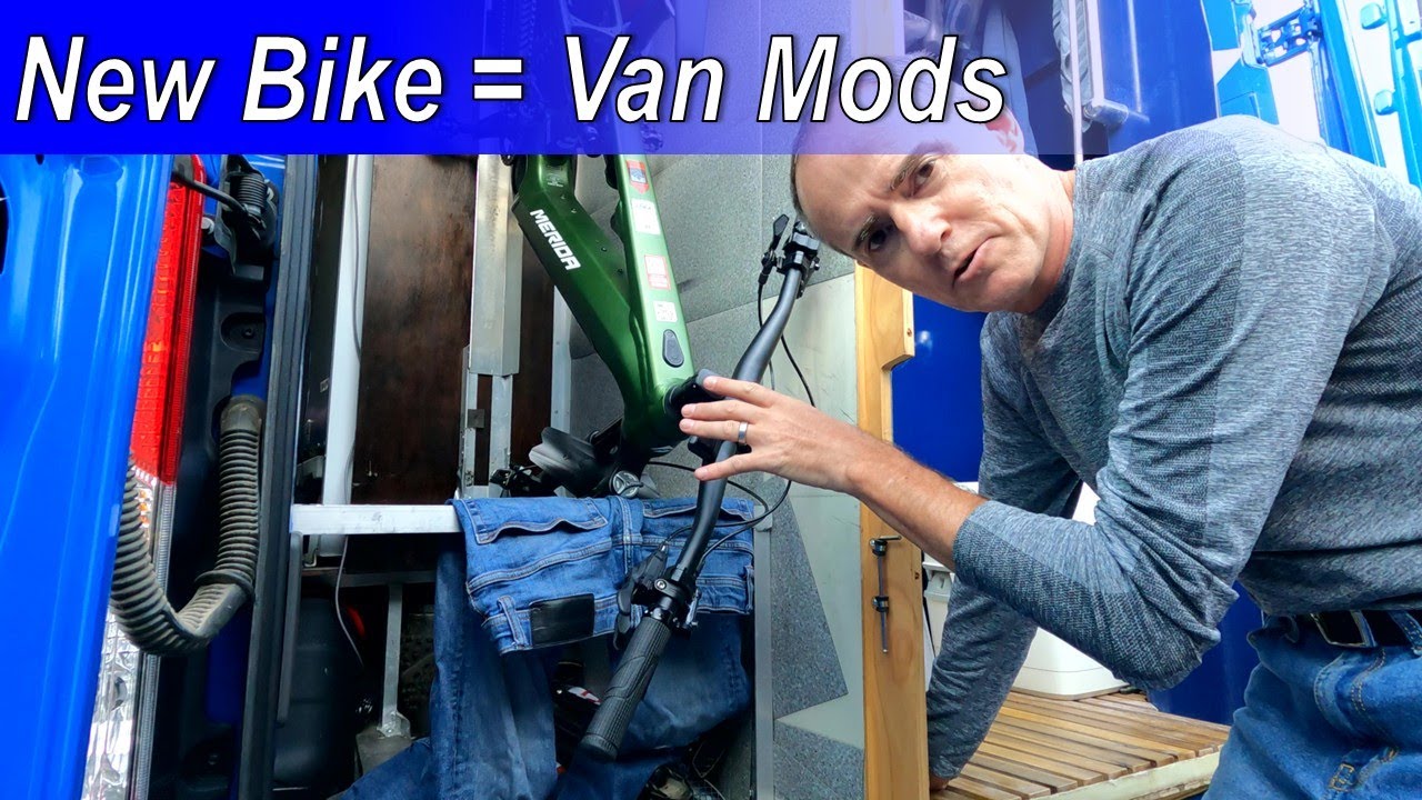 Видеоблог Vanlife — День нового велосипеда 😁