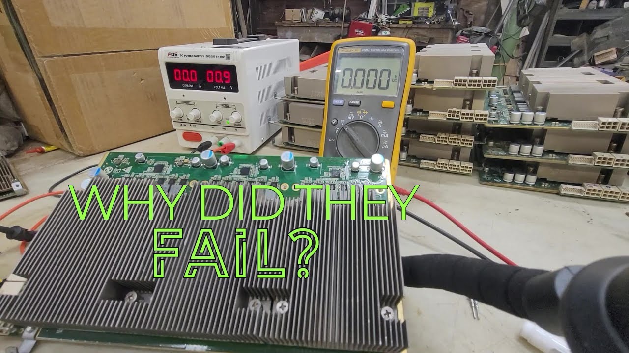 Diagnosing 17 z15 hashboards, why did they fail?
