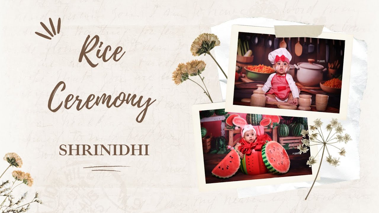 Shrinidhi `S Rice Ceremony Video
