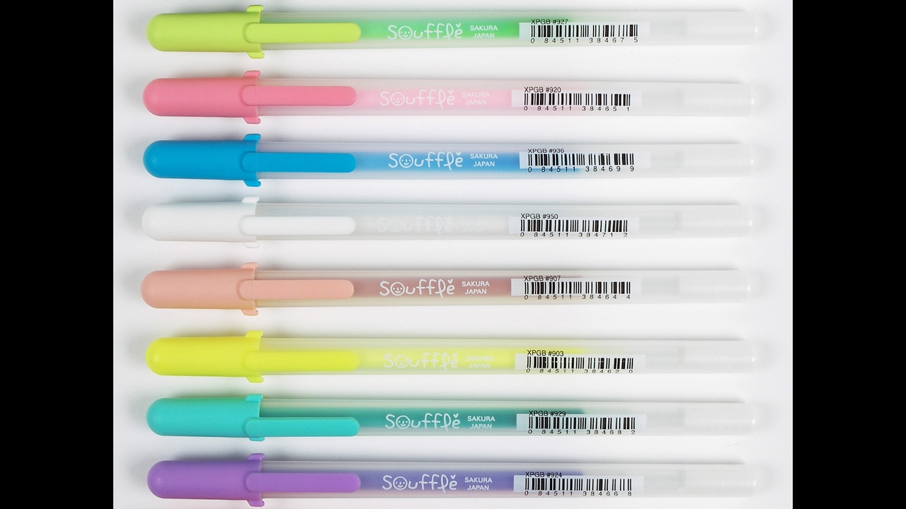 Soufflé ® Matte Pastel Dimensional Ink Pens