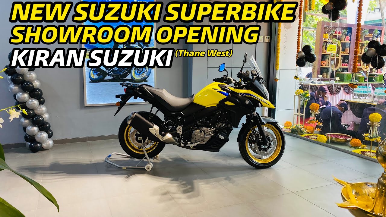 KIRAN SUZUKI BIKE ZONE |  Superbike Showroom | In Thane Hayabusa 1300 & V-strom 650
