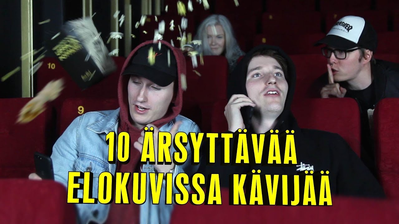 10 ÄRSYTTÄVÄÄ ELOKUVISSA KÄVIJÄÄ
