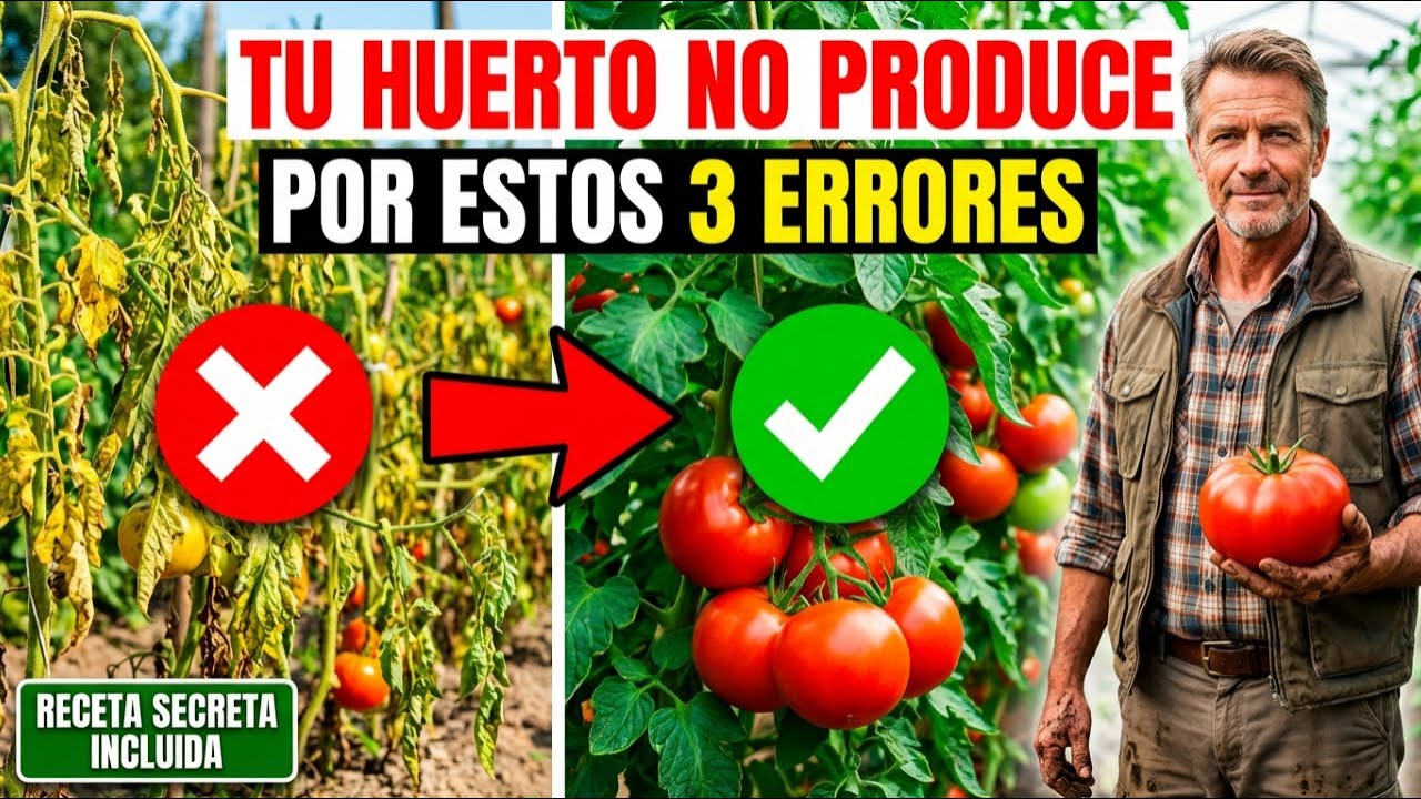 Tu Huerto FRACASA por ESTO (y la solución es más fácil de lo que crees)
