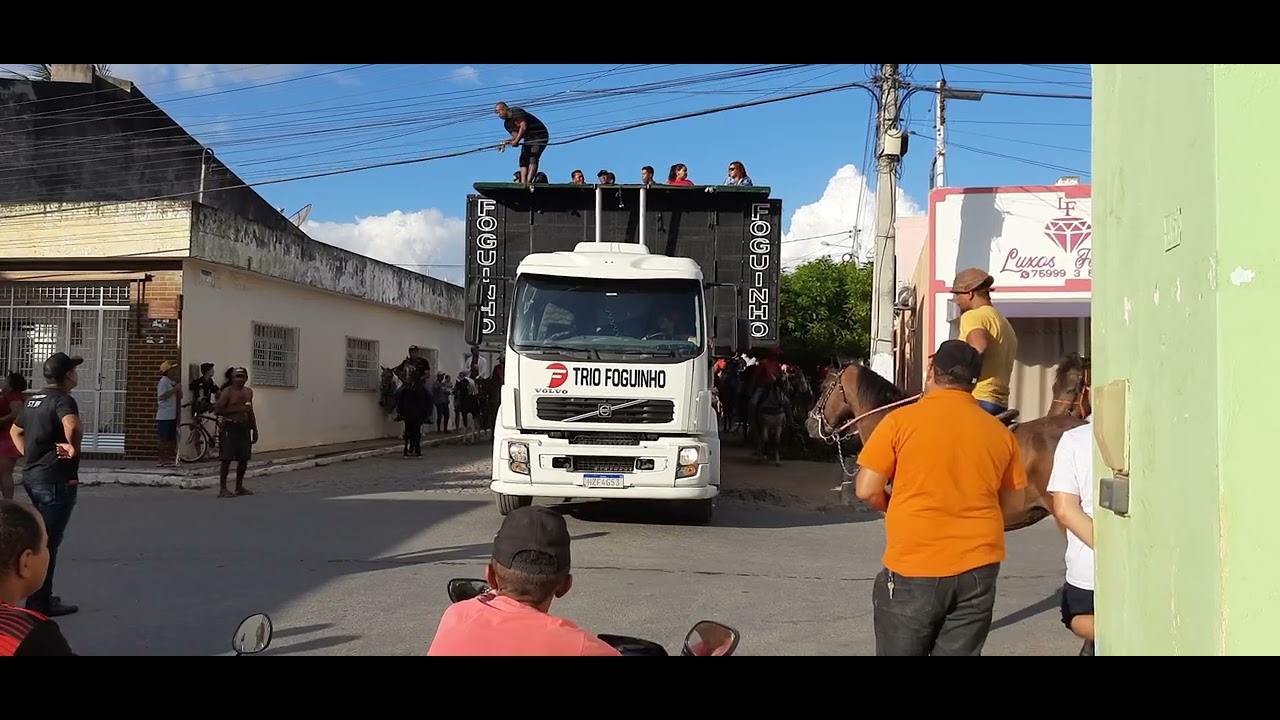 Trio Foguinho, banda nascer do Sol #cavalgada união.