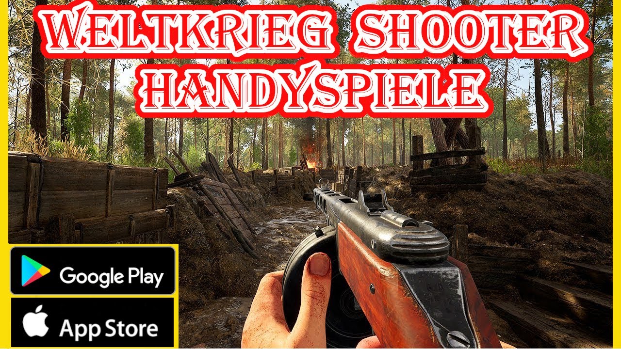 ► Top 10 Weltkrieg Shooter Handyspiele / FPS Militär Smartphone Spiele Apps (Kostenlos)