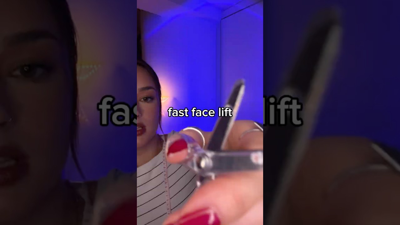 giving you a face lift 😍✨ #fastasmr #asmr #asmrsounds #fastandaggressiveasmr #tingles