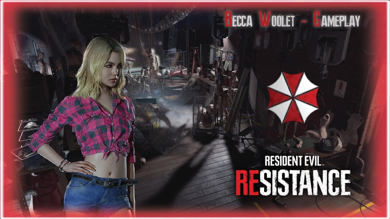 Resident Evil Resistance - Survivor Becca Woolet Gameplay