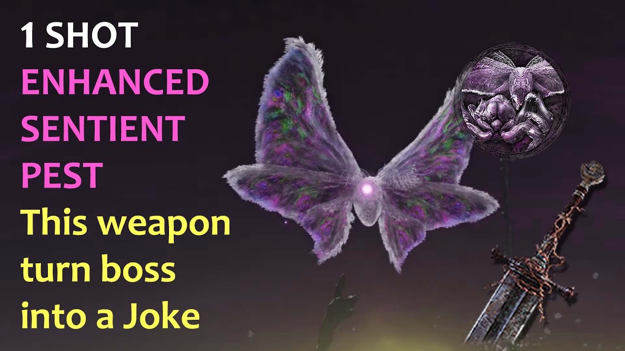 1 Shot - Enhanced Sentient Pest | I think I broke Nightreign