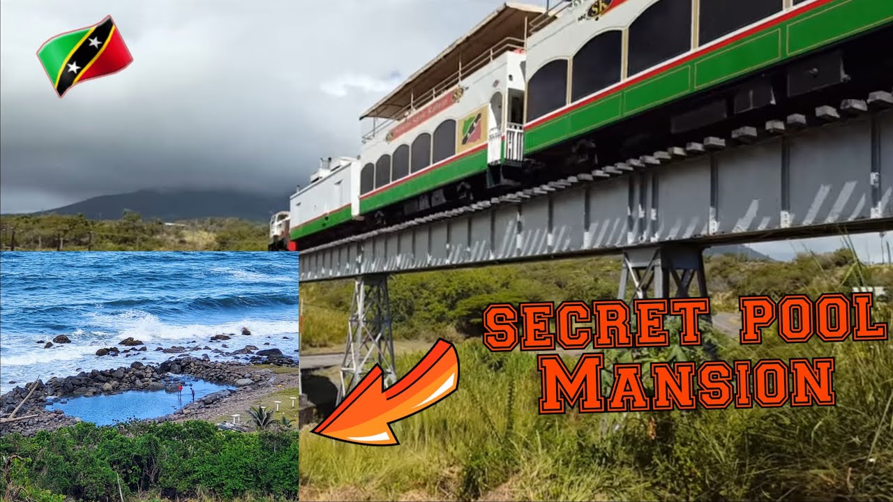 Lets explore  Mansion village 🇰🇳, Walking over the longest scariest 😳 bridge in St kitts