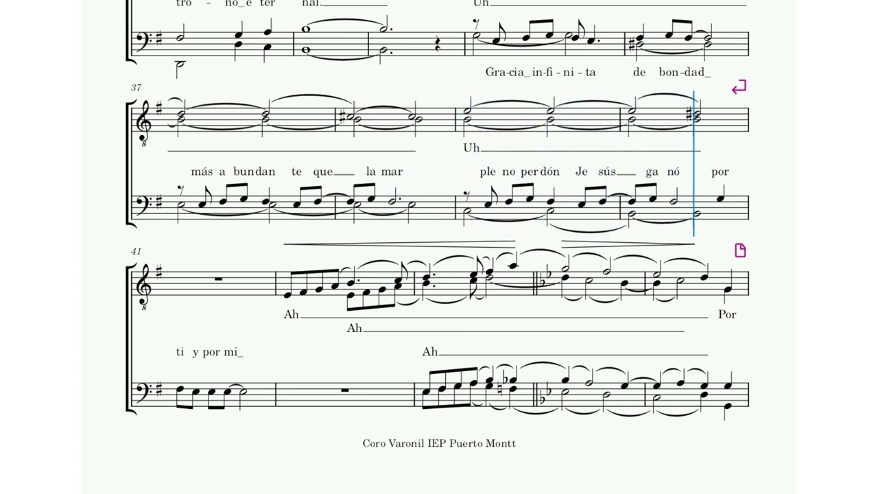 6. Al Pecador Jesús Buscó - Tenor 1